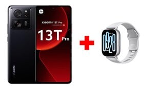 Xiaomi 13T Pro 5G 12/512GB Black + Xiaomi Redmi Watch 5 Active Matte Silver kaina ir informacija | Mobilieji telefonai | pigu.lt