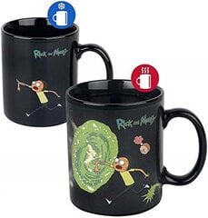 Rick and Morty Portals Heat Changing Mug 315ml kaina ir informacija | Žaidėjų atributika | pigu.lt