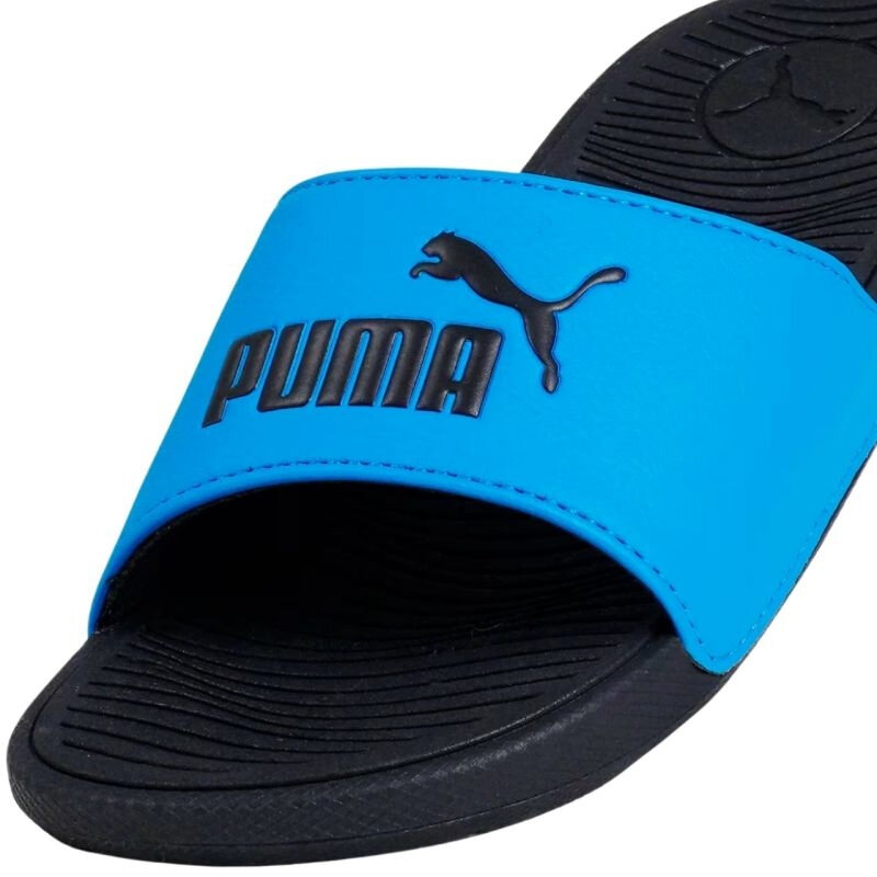 Puma Šlepetės Paaugliams Cool Cat 2.0 Jr Future Blue Black 390881 07 390881 07/4 kaina ir informacija | Kedai vyrams | pigu.lt