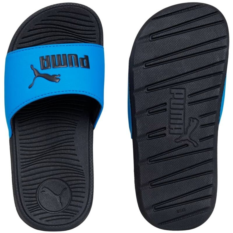 Puma Šlepetės Paaugliams Cool Cat 2.0 Jr Future Blue Black 390881 07 390881 07/4 kaina ir informacija | Kedai vyrams | pigu.lt