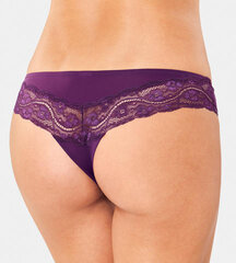 Triumph tamsiai violetinės spalvos XS(34) dydžio stringai Lovely Micro Brazilian String LovelyMicroBrazilianStringlilac7613138533277 цена и информация | Бюстгальтеры | pigu.lt