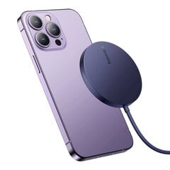 Magnetinis indukcinis įkroviklis, Simple Mini31, 15 W., violetinės spalvos kaina ir informacija | Atsarginiai maitinimo šaltiniai (power bank) | pigu.lt