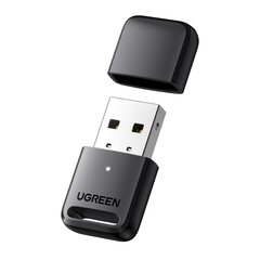 USB prievado adapteris, Bluetooth 5.0, skirtas ‚Windows 7-11‘, 20 m. atstumas, Ugreen CM3901, juodas kaina ir informacija | Komponentų priedai | pigu.lt