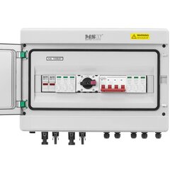 PV fotoelektrinių įrenginių skirstomoji dėžutė, MSW-WPD-PV31, 2 tipo 4 įėjimai, 2 išėjimai, 1000 V., IP65 kaina ir informacija | Komponentai saulės jėgainėms | pigu.lt