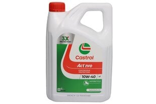 Alyva motociklams Castrol ACT EVO 10W40, 4L kaina ir informacija | Variklinės alyvos | pigu.lt