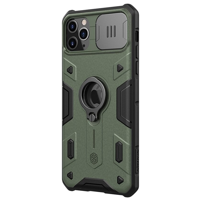 Skirtas iPhone 11 12 Pro Max 12 mini Case CamShield Armor Case Slide Camera Ring atraminio stovo galinis dangtelis, skirtas iPhone 11 12 Pro – skirtas iPhone 11 Pro kaina ir informacija | Telefono dėklai | pigu.lt