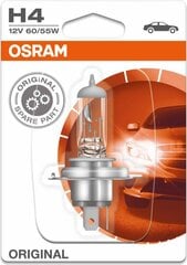 Автомобильная лампа Osram 64193-01B H4 12V 60/55W цена и информация | Автомобильные лампочки | pigu.lt