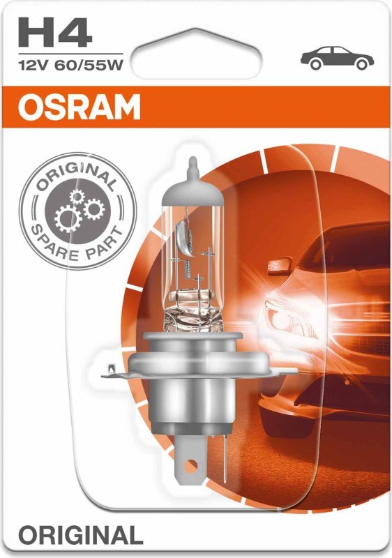 Automobilinė lemputė Osram Original Line H4, 1 vnt. цена и информация | Automobilių lemputės | pigu.lt