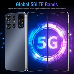 Originalus išmanusis telefonas S26 Ultra, mobilusis 5G, Ndavid, 7.0HD ekranas, 16G+1T, 7000 mAh, Android 13. kaina ir informacija | Mobilieji telefonai | pigu.lt