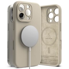 RINGKE СИЛИКОНОВЫЙ МАГНИТНЫЙ MAGSAFE IPHONE 16 PRO MAX КАМЕНЬ цена и информация | Чехлы для телефонов | pigu.lt