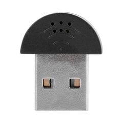 Nešiojamas USB Mini Studio kalbos mikrofonas garso įrašymo MIC adapteris kompiuteriui kaina ir informacija | Ausinės | pigu.lt