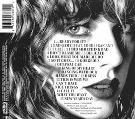 CD Taylor Swift Reputation цена и информация | Виниловые пластинки, CD, DVD | pigu.lt