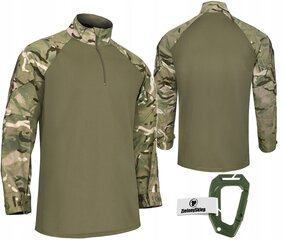 Vyriškas kariškas megztinis MFH Combat Shirt UK, Olive kaina ir informacija | Džemperiai vyrams | pigu.lt