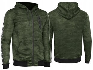 Vyriškas džemperis MIL-TEC Training Sweatshirt, Woodland kaina ir informacija | Džemperiai vyrams | pigu.lt