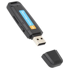 Диктофон в форме U-диска USB 2.0 Цифровой диктофон Флэш-накопитель Мини-аудиорекордер цена и информация | Наушники | pigu.lt