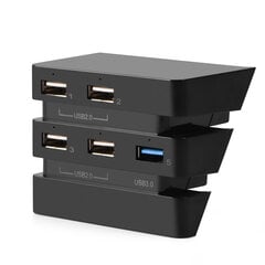 Didelės spartos 5 prievadų USB šakotuvas 2.0 ir 3.0 išplėtimo šakotuvo valdiklio adapteris, skirtas PS4 Pro žaidimų konsolei kaina ir informacija | Žaidimų kompiuterių priedai | pigu.lt