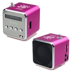 Nešiojamas mini USB garsiakalbis MP3/4 muzikos grotuvas Palaikymas SD TF kortelė USB2.0 stereo FM radijas kaina ir informacija | Ausinės | pigu.lt