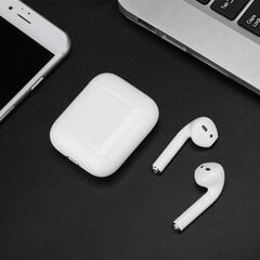 „AirPods“ pirmosios kartos belaidės „Bluetooth“ ausinės 99, naujos su baterijos skyriaus dėklu kaina ir informacija | Ausinės | pigu.lt