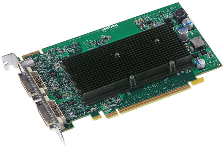 Matrox M9120 DualHead 512MB DDR2 PCIE M9120-E512F kaina ir informacija | Vaizdo plokštės (GPU) | pigu.lt