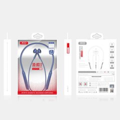XO "Bluetooth" ausinės BS17 raudonos spalvos kaina ir informacija | Ausinės | pigu.lt