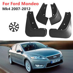 Skirta Ford Mondeo Mk4 2007 2008 2009 2010 2011 2012 Purvasargiai 4vnt Purvasargiai Priekiniai galiniai purvasargiai sparnų priedai kaina ir informacija | Auto reikmenys | pigu.lt