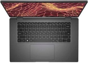 Dell Latitude 7530 15.6", Intel Core i7-1265U, 16GB, 512GB SSD, WIN 10, Juodas цена и информация | Ноутбуки | pigu.lt