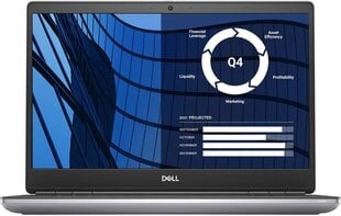 Dell Precision 7750 17.3", Intel Core i7-10850H, 32GB, 512GB SSD, WIN 10, Pilkas цена и информация | Ноутбуки | pigu.lt