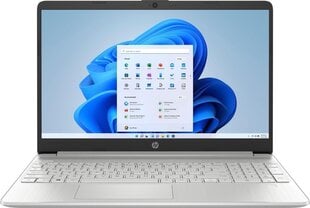 HP Laptop 15-dy5035od 15.6", Intel Core i5-1235U, 8GB, 512GB SSD, WIN 10, Sidabrinis цена и информация | Ноутбуки | pigu.lt