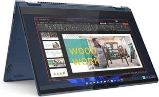 Lenovo ThinkBook 14s Yoga G2 IAP Touch 14", Intel Core i5-1235U, 8GB, 256GB SSD, WIN 10, Mėlynas kaina ir informacija | Nešiojami kompiuteriai | pigu.lt