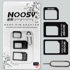 NANO ir MICRO SIM kortelių adapteris kaina ir informacija | Priedai telefonams | pigu.lt