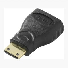 HDMI į HDMI mini adapteris kaina ir informacija | Kabeliai ir laidai | pigu.lt