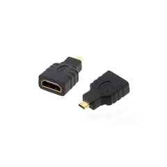 HDMI į HDMI micro adapteris kaina ir informacija | Kabeliai ir laidai | pigu.lt