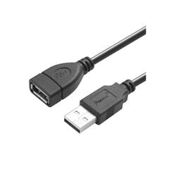 USB ilgintuvas male to female - 1,5m kaina ir informacija | Kabeliai ir laidai | pigu.lt