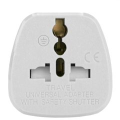 UK - EUR kištukas / adapteris 220V kaina ir informacija | Adapteriai, USB šakotuvai | pigu.lt