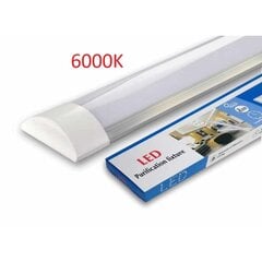 36W LED juostinis šviestuvas / lempa 120cm - 6000K,1vnt. kaina ir informacija | Žibintai ir prožektoriai | pigu.lt