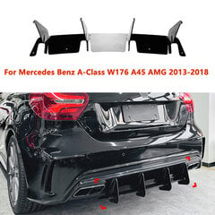 Skirta Mercedes Benz A-Class W176 A45 AMG 2013-2018 Galinės lūpos spoileris Skirstytojas Galinis vėjo mentės kėbulo išorinės apsaugos modifikacija kaina ir informacija | Auto reikmenys | pigu.lt