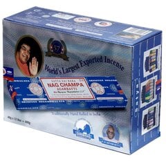 Smilkalų lazdelės Satya Nag Champa Agarbatti, 40g kaina ir informacija | Namų kvapai | pigu.lt