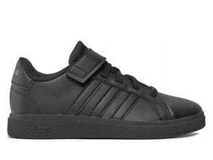 ADIDAS GRAND COURT 2.0 EL K vaikiški sportiniai bateliai FZ6161 black 38 kaina ir informacija | Sportiniai bateliai, kedai moterims | pigu.lt