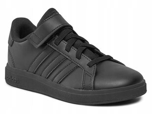 ADIDAS GRAND COURT 2.0 EL K vaikiški sportiniai bateliai FZ6161 black 38 kaina ir informacija | Sportiniai bateliai, kedai moterims | pigu.lt