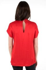 Женская блузка Tommy Hilfiger
 VISCOSE SATIN BLOUSE NS,красная цена и информация | Женские блузки, рубашки | pigu.lt