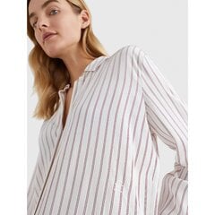 Женская рубашка Tommy Hilfiger Women's Striped Long Sleeve Shirt ,белая в полоску цена и информация | Женские блузки, рубашки | pigu.lt