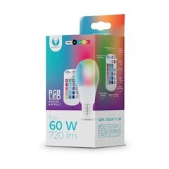 Lemputė Forever Light LED SMART E27 720lm, RGB, 1 vnt. kaina ir informacija | Elektros lemputės | pigu.lt