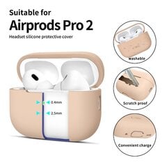 TECH-PROTECT SILIKONINIS APPLE AIRPODS PRO 1 | 2 CAFFE LATTE kaina ir informacija | Televizorių laikikliai, tvirtinimai | pigu.lt