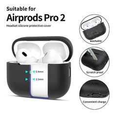 TECH-PROTECT SILIKONINIS APPLE AIRPODS PRO 1 | 2 JUODAS kaina ir informacija | Televizorių laikikliai, tvirtinimai | pigu.lt