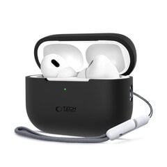 TECH-PROTECT SILIKONINIS APPLE AIRPODS PRO 1 | 2 JUODAS kaina ir informacija | Televizorių laikikliai, tvirtinimai | pigu.lt