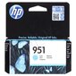 HP Inc. - Tusz nr 951 - CN050AE Cyan цена и информация | Kasetės rašaliniams spausdintuvams | pigu.lt