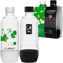 "SodaStream 7up" ir "Pepsi Max" 1 l talpos buteliai kaina ir informacija | Gazuoto vandens aparatai ir priedai | pigu.lt