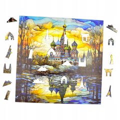 Mruu&Pruu Blood Church Dėlionė 25 x 25 cm 150 el. Medinė dėlionė kaina ir informacija | Dėlionės (puzzle) | pigu.lt