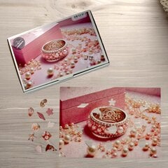 Dėlionė Mruu&Pruu 25 x 25 cm Powder Pearls 170 dalių Medinė dėlionė kaina ir informacija | Dėlionės (puzzle) | pigu.lt