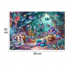 Mruu&Pruu Povandeninis pasaulis Dėlionė 20 x 28 cm 170 dalių medinė dėlionė kaina ir informacija | Dėlionės (puzzle) | pigu.lt